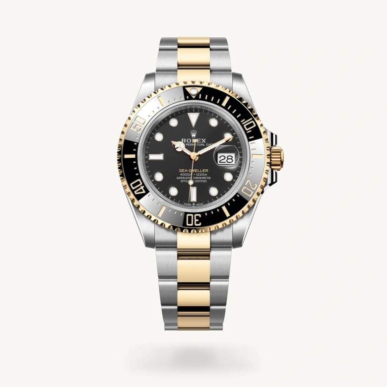 Rolex Sea-Dweller Yellow Gold Rolesor Oystersteel, M126603-0001